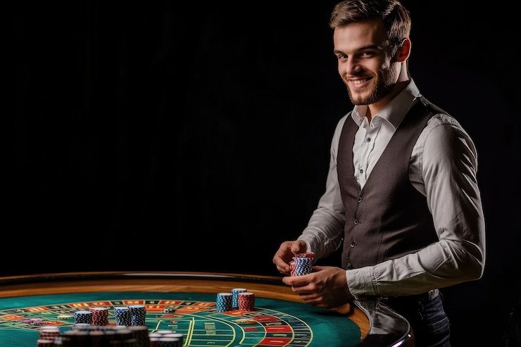 Ilustrasi perangkat mobile canggih digunakan untuk games sports betting dan live casino di Indonesia